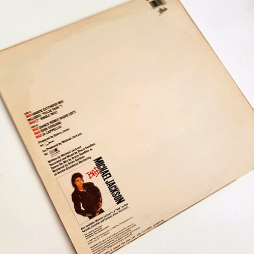Michael Jackson Bad 12" vinyl like new, special mixes maxi single
