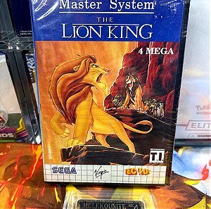 Lion king master system game tec toy Sega virgin(factory sealed)Brazilian