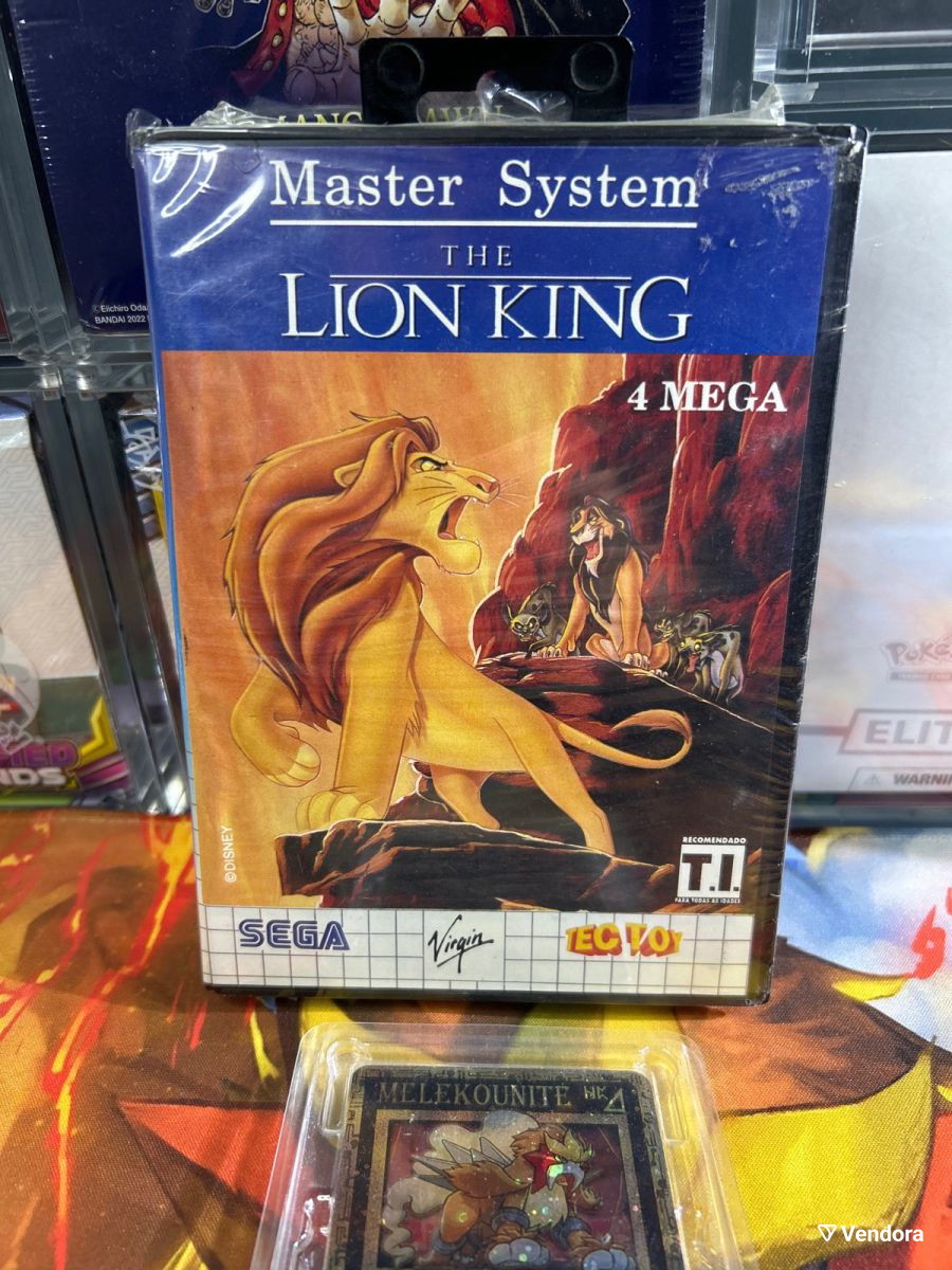 Lion king master system game tec toy Sega… - € 120,00 - Vendora