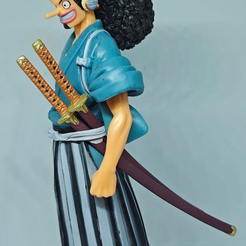 Usopp collectible figure Wano Country version 17cm like new