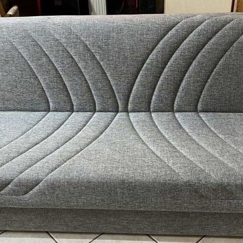 Istikbal three-seater sofa bed grey with storage 80x180x70 cm