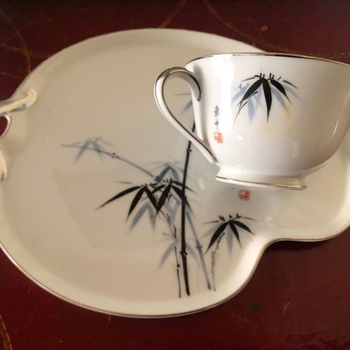 Minton CBC tea set hand-painted from Japan like new