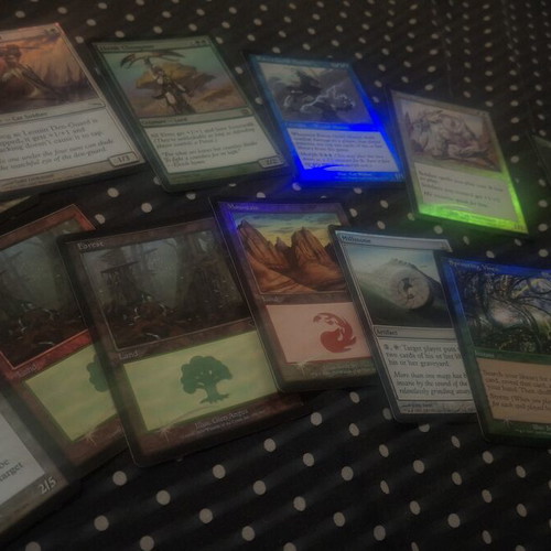 Magic the Gathering card collection, 650 common & rare