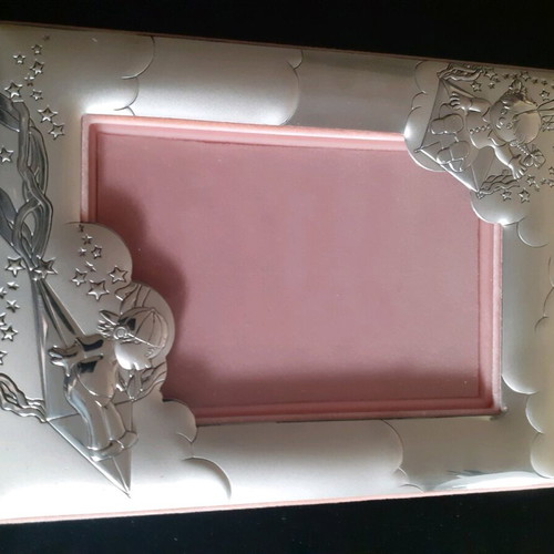 Children's silver photo frame new