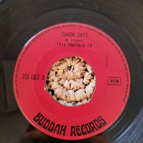Vinyl record 45 rpm used, Simon Says by 1910 Fruitgum Company