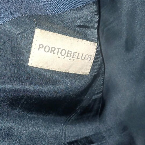 Portobellos men's linen jacket like new, blue, size 56 (2XL)