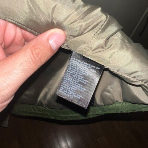 The North Face Quest insulated jacket used, green, size S