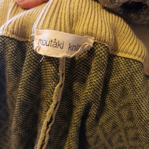 Moutaki women's pants like new, beige and green