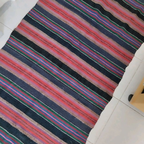 Handwoven handmade runner like new 210x70 cm