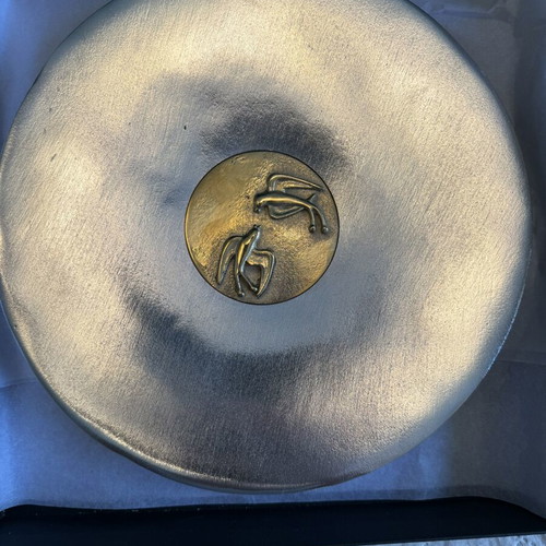Plate with swallows from Cycladic Art Museum new