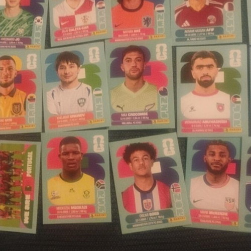 Panini Mundial 2026 Stickers New, Set of 32