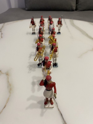 Athina Pal Evzones miniature soldiers used