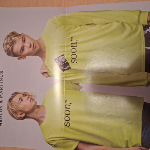 U!GIRL Marcus&Martinus Blackpink poster new
