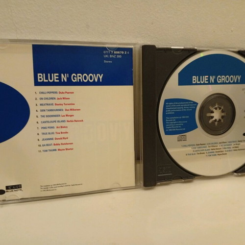Blue N' Groovy Blue Note connects with the good vibes CD used, jazz