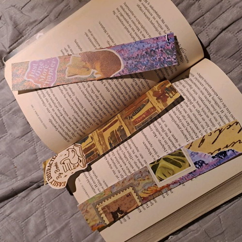 Handmade bookmarks set of 3rd, new, all together