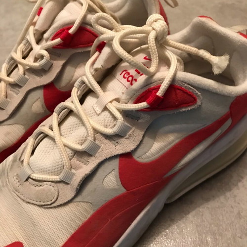 Nike Airmax 270 R like new, white and red, size 44