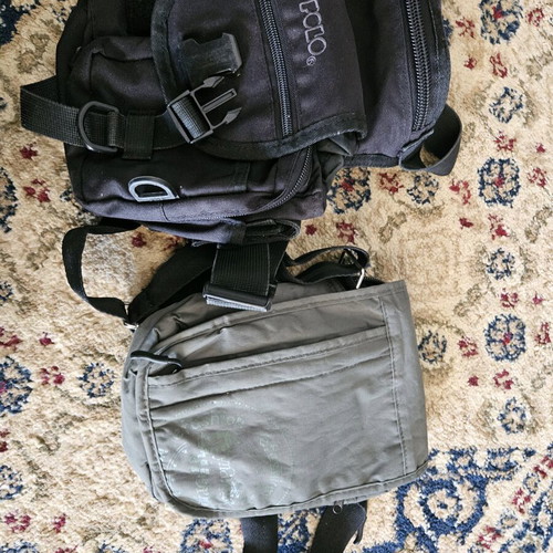Men's shoulder bag used