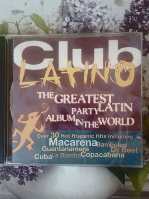 Club Latino CD used, greatest Latin party album