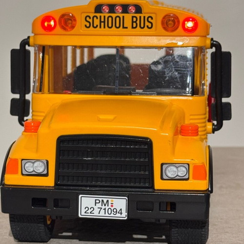 Playmobil School Bus City Life 70983 like new, complete with box and figure