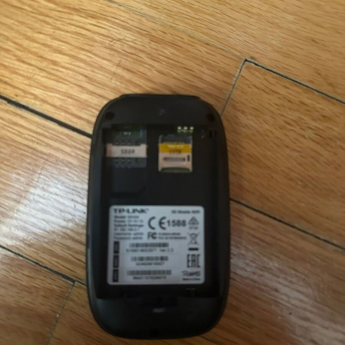 TP-Link 4G LTE WiFi Router used, black