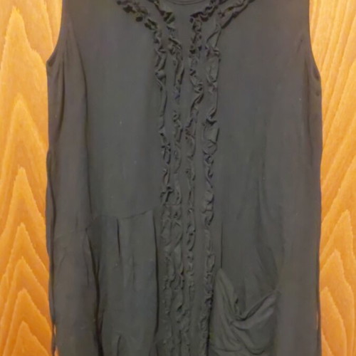 Makó dress used, size L 40, black