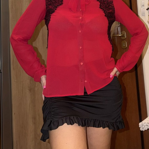 Red blouse size S