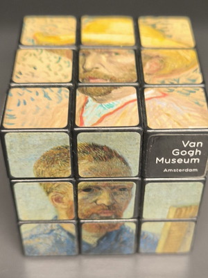 Van Gogh Rubik's Cube used