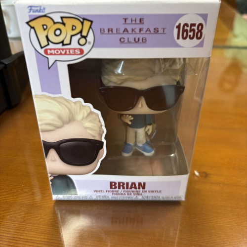 Funko Pop The Breakfast Club 1658 Brian vinyl figure like new
