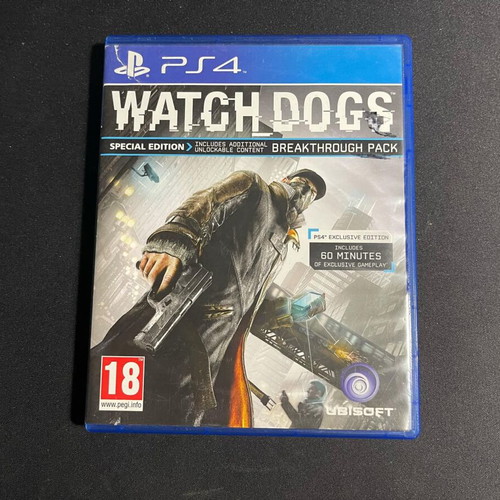 PS4 game Watch Dogs like new