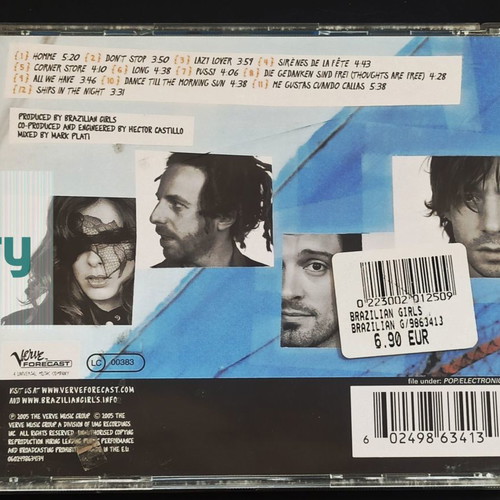 Brazilian Girls CD used, electronic music