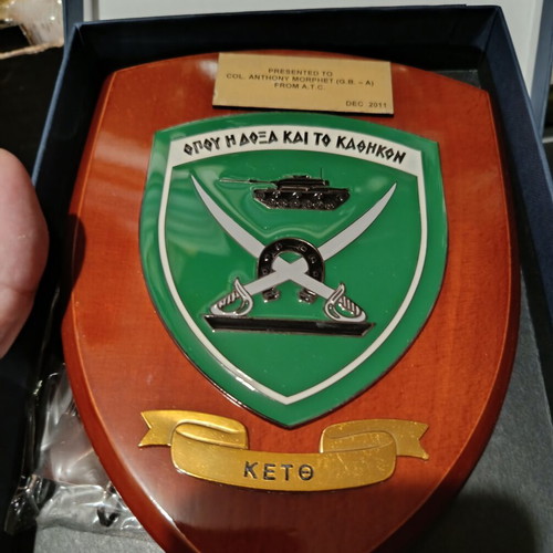 KETTH Armored Unit Plaque