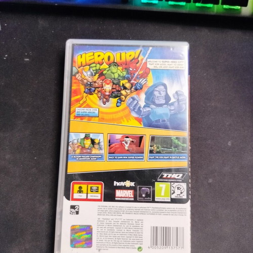 Marvel Super Hero Squad PSP game like new