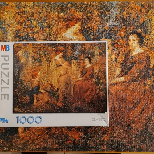 Thomas Edwin Mostyn The Child puzzle MB 1000 pieces