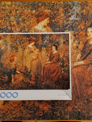 Thomas Edwin Mostyn The Child puzzle MB 1000 pieces