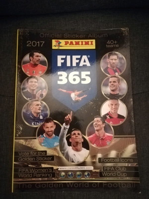 Panini FIFA 365 2017 album μεταχειρισμένο
