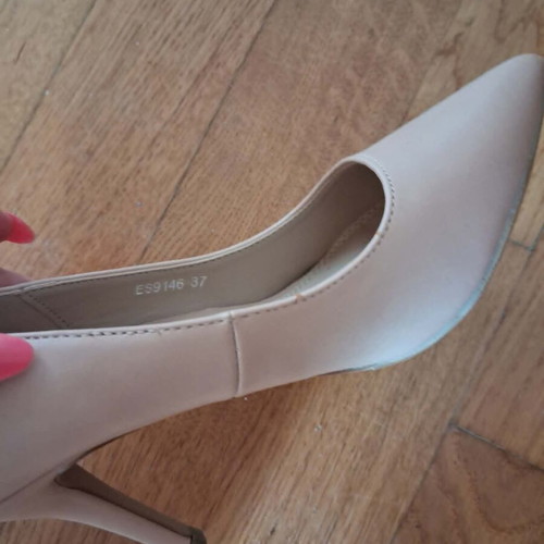 Migato beige pumps like new, heel height 8 cm, size 37