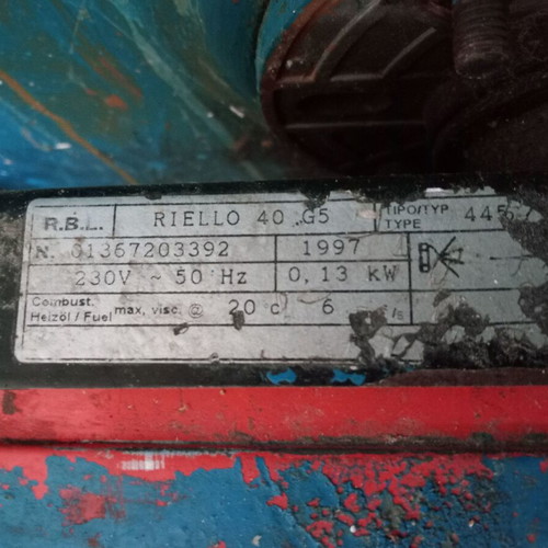 Rielo G5 40 Boiler used without circulator