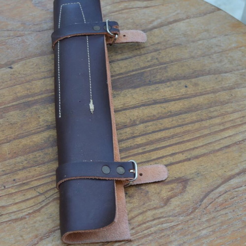 Damascus Hand Forged Knife and Fork BBQ Hunting Set from The Eagle Collection 5772