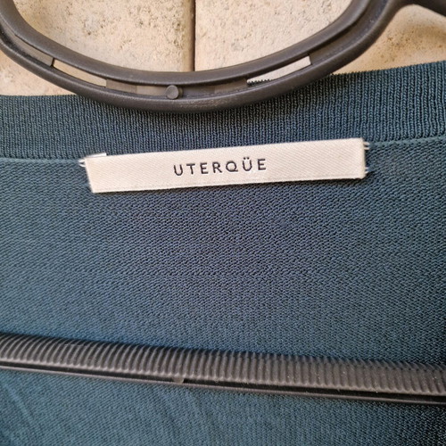Uterque blouse size M like new, green