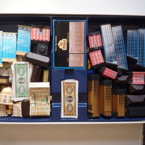 Hotel board game used, classic edition with damages