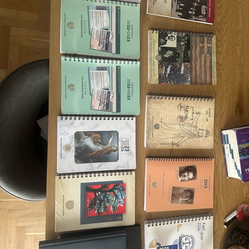 Lawyer Association of Athens Calendars 2016-2025 new, bonus 2020 and University of Piraeus 2022