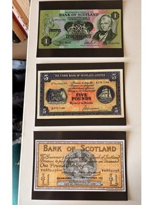 Καρτ ποστάλ Bank of Scotland σαν καινούργιο