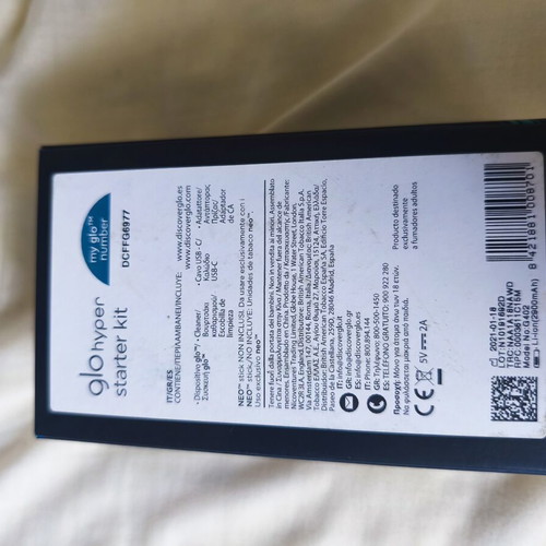 Glo e-cigarette like new with packaging and charger