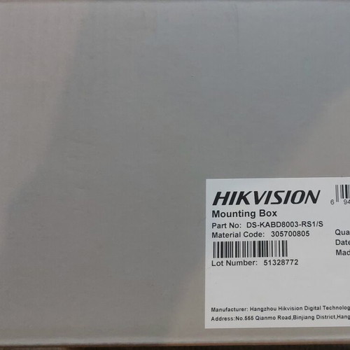 Hikvision IP Door Intercom Set DS-KD8003-IME1(B) new
