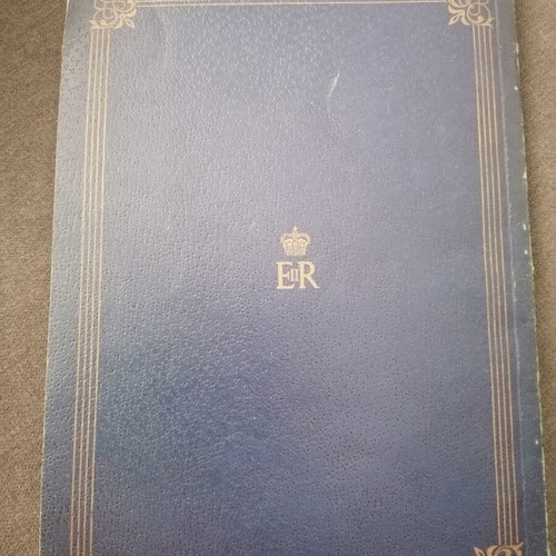 Coronation 1953 book used, Queen Elizabeth II album