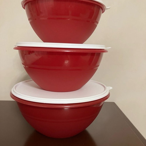 Tupperware Fridge A Bowl set of 3 bowls 2.4L, 1.9L, 1.2L new