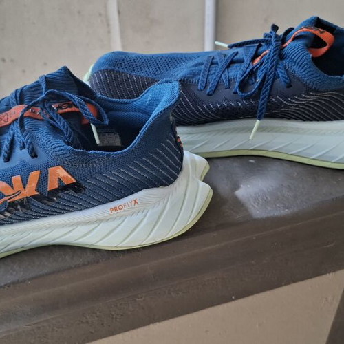 Hoka One One Carbon X3 running shoes size 45.5