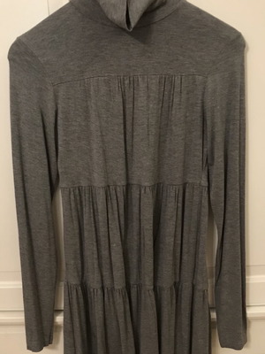 Benetton short grey dress used, size S