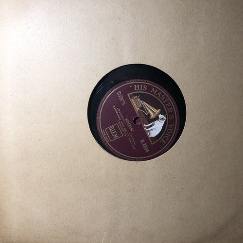 HMV Parlophone 78 rpm 10 inch gramophone records, 1930s