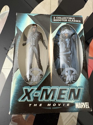 X-Men Movie Cyclops και Storm συλλεκτικά σφηνακια, Marvel